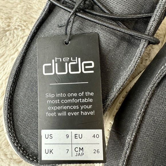 Hey Dude Black Slip-On Loafers - Picture 4 of 8